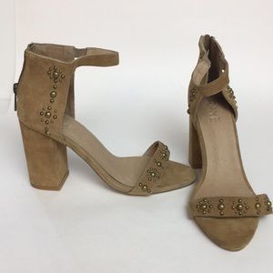 RAYE suede sandals